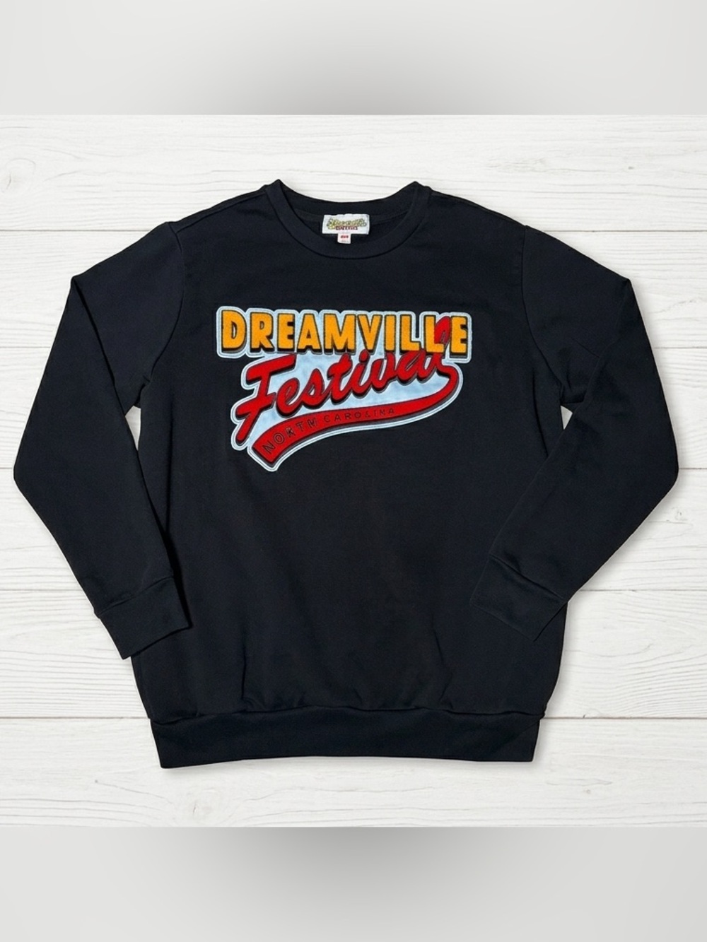 Dreamville Festival Black Logo Crewneck Sweatshirt Large J Cole NC